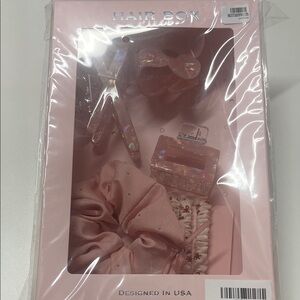 Pink Hair Accessory Set